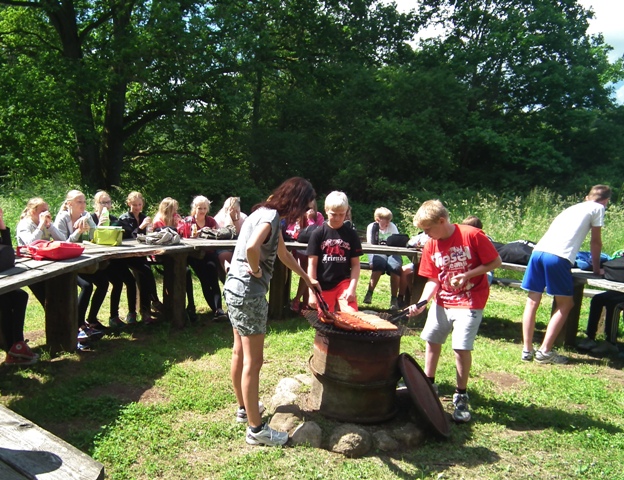 Vid Asterix grillen